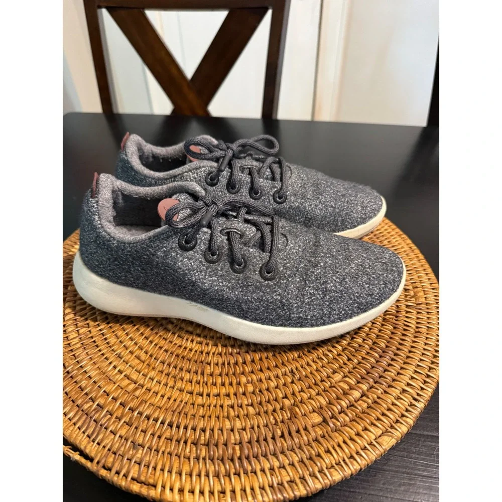 Allbirds Wool Mizzles Grey Heather Water Repellent Sneakers Womens 10 WRM W10